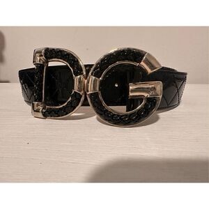 Dolce and Gabbana Black Belt‎ Vintage